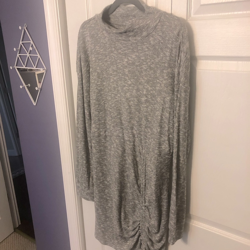 Heather Grey Fall Dress NWT